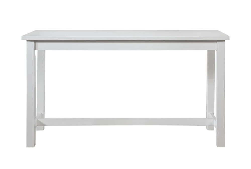 Stacy White 67" Counter Set For 3 2 Stacy White 67" Counter Set For 3 - Image 2