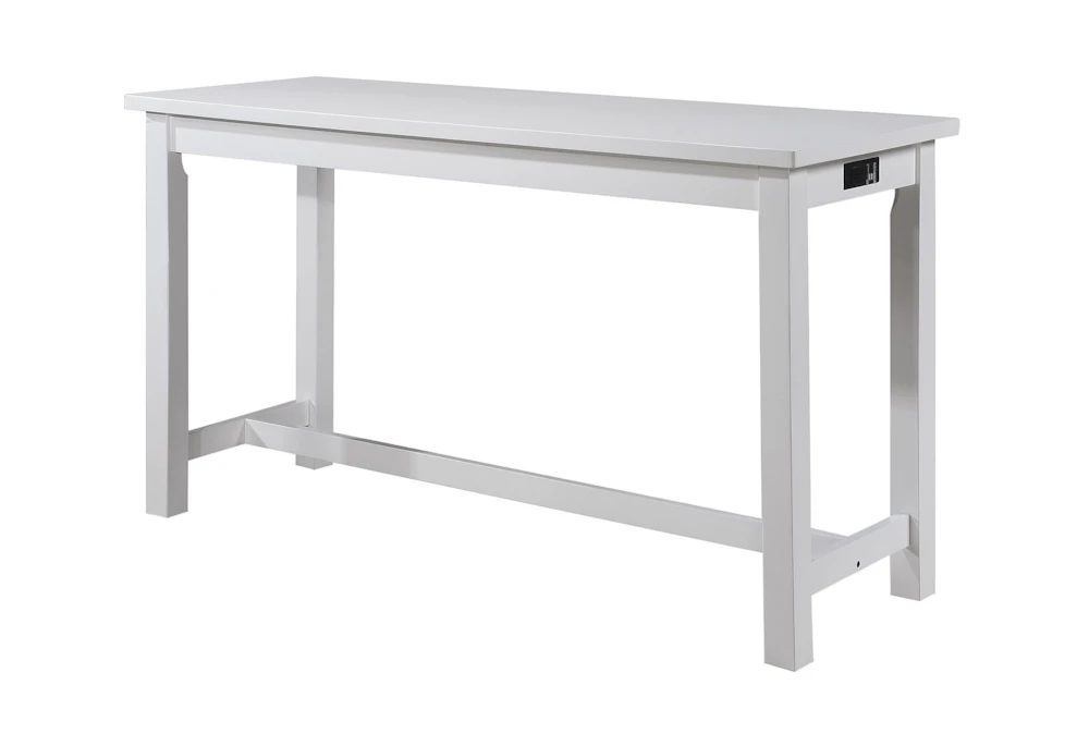 Stacy White 67" Counter Set For 3 4 Stacy White 67" Counter Set For 3 - Image 4