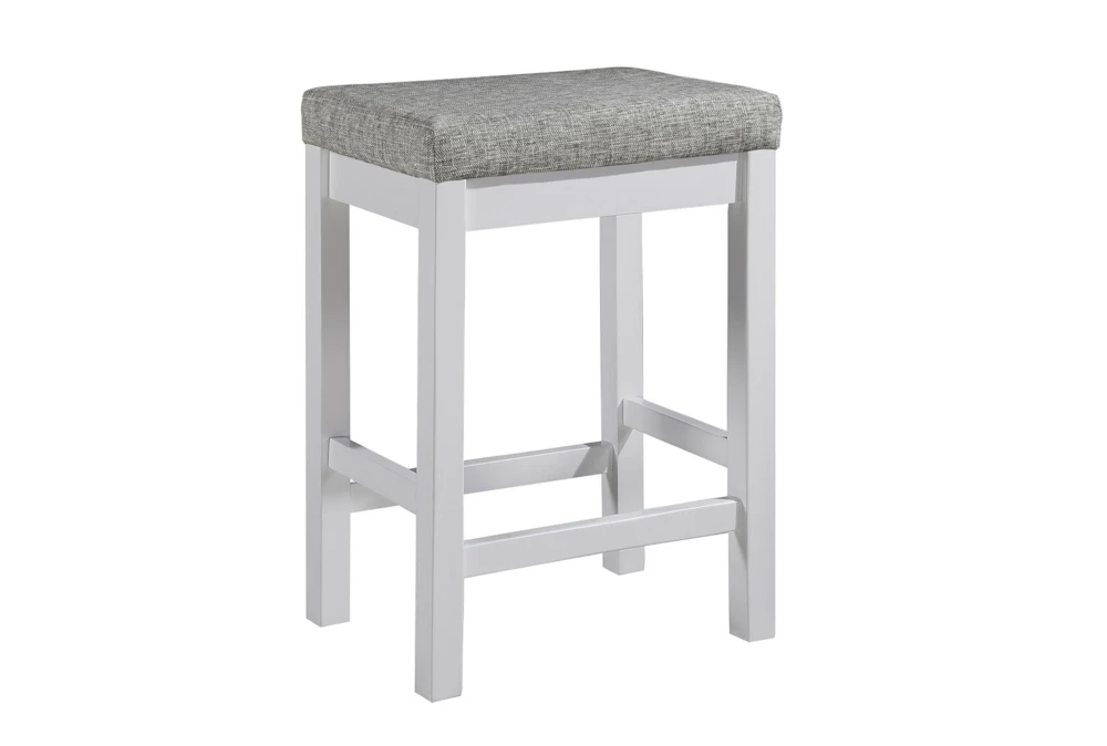 Stacy White 67" Counter Set For 3 5 Stacy White 67" Counter Set For 3 - Image 5