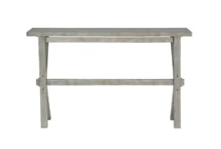 Daisy 60" Counter Set For 4 -KitchenCraft Store 319229 grey wood counter height set back 82