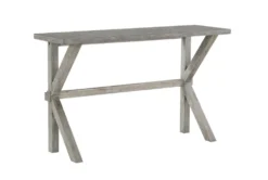 Daisy 60" Counter Set For 4 -KitchenCraft Store 319229 grey wood counter height set side 14