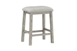 Daisy 60" Counter Set For 4 -KitchenCraft Store 319229 grey wood counter height set side 15