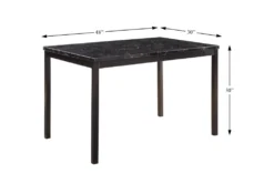 Bianca Black 48" Dining Set For 4 20 Bianca Black 48" Dining Set For 4 -KitchenCraft Store 319495 detail 44