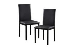 Bianca Black 48" Dining Set For 4 16 Bianca Black 48" Dining Set For 4 -KitchenCraft Store 319495 side 16