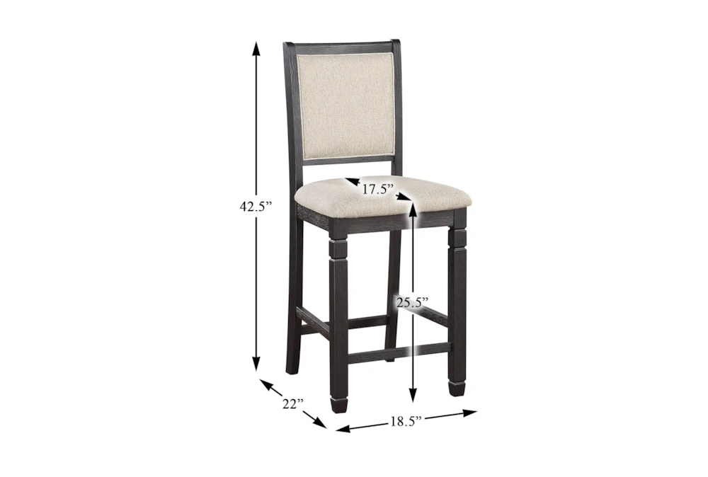 Taylor Brown/Black Counter Set For 4 8 Taylor Brown/Black Counter Set For 4 - Image 8