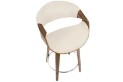 Curve Cream Counter Stool Set Of 2 -KitchenCraft Store 323616 top 31