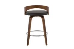 Gregg Brown Counter Stool Set Of 2 -KitchenCraft Store 323634 back 83