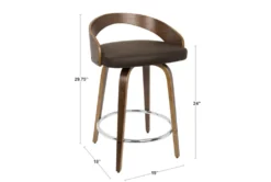 Gregg Brown Counter Stool Set Of 2 -KitchenCraft Store 323634 detail 44