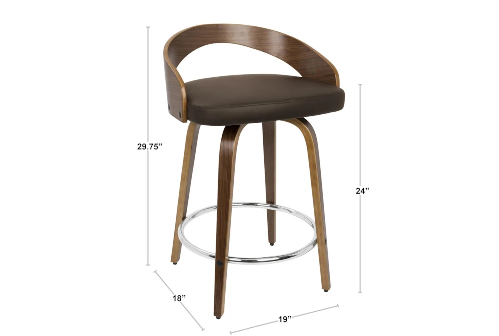 Gregg Black Counter Stool Set Of 2 7 Gregg Black Counter Stool Set Of 2 - Image 7