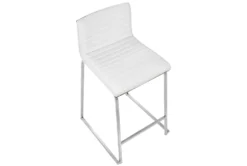 Marta White Counter Stool Set Of 2 -KitchenCraft Store 323653 top 31