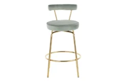 Rudi Sage Counter Stool Set Of 2 -KitchenCraft Store 323660 front 03