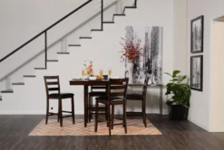 Jameson Espresso 40" Square Counter Set For 4 13 Jameson Espresso 40" Square Counter Set For 4 -KitchenCraft Store 75523 36