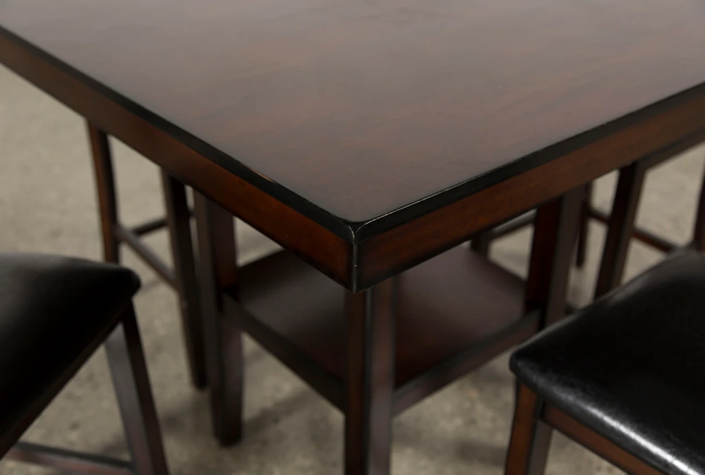 Jameson Espresso 40" Square Counter Set For 4 2 Jameson Espresso 40" Square Counter Set For 4 - Image 2