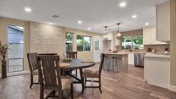 Jaxon Grey 54-72" Round Extension Dining With Wood Chair Set For 4 16 Jaxon Grey 54-72" Round Extension Dining With Wood Chair Set For 4 -KitchenCraft Store normal 1