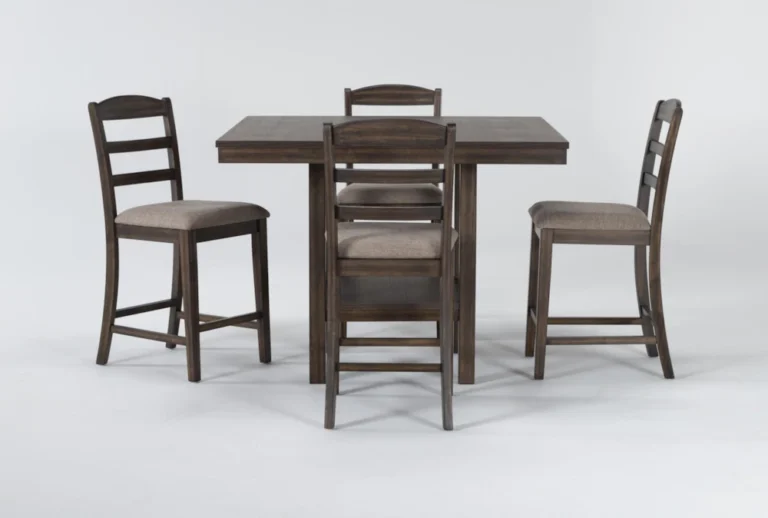 KitchenCraft Store -KitchenCraft Store 261187 grey veneer counter height set signature 01 768x518 1